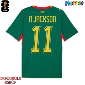 Senegal Nicolas Jackson #11 Udebanetrøje VM 2026 Kort ærmer